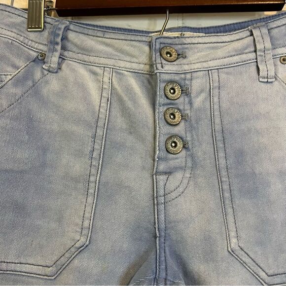 Free People Ripped Jeans Straight Leg size 2 - Picture 4 of 8